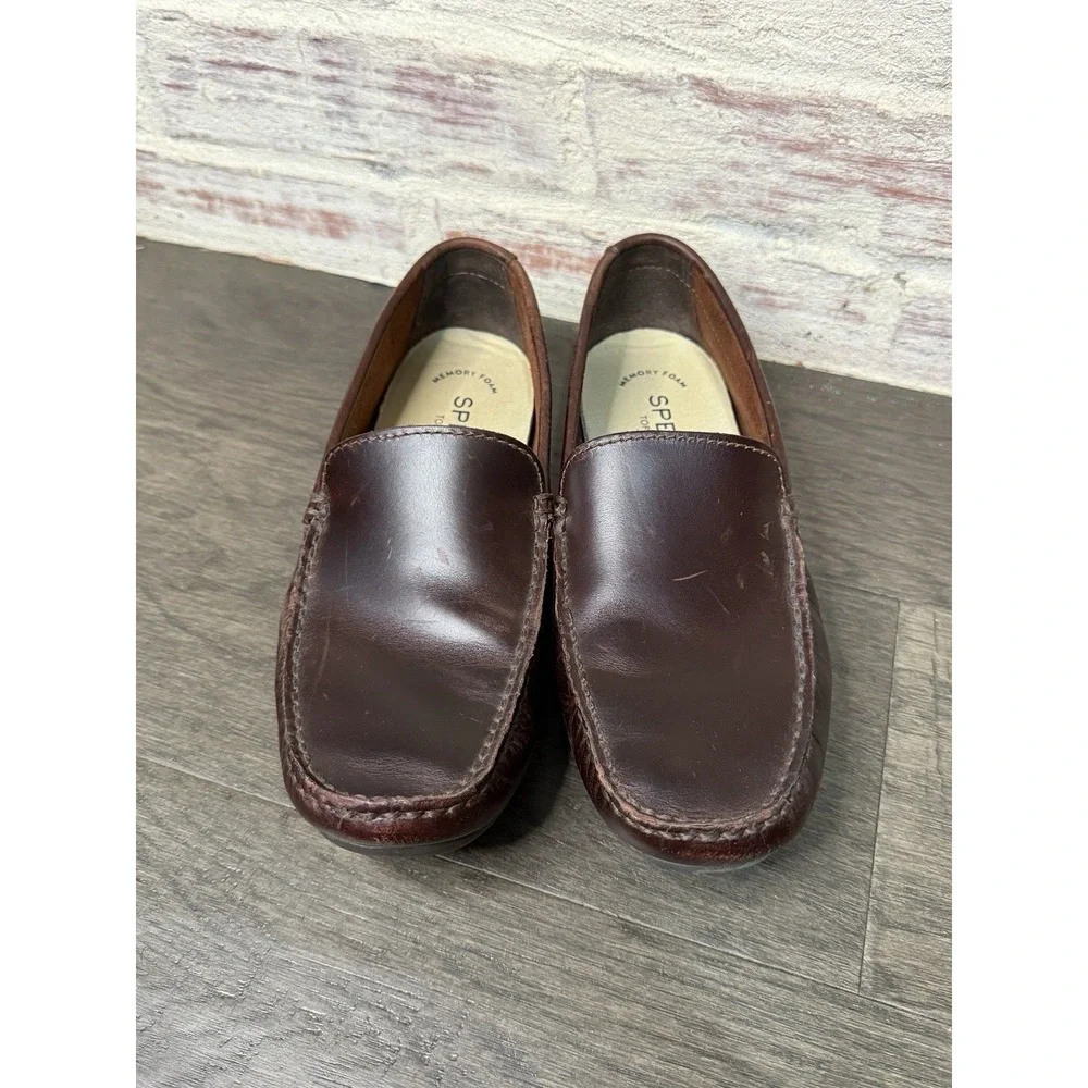 Men's Sperry Davenport Venetian Driver‎ Leather Driving Moccasin Shoes 9.5